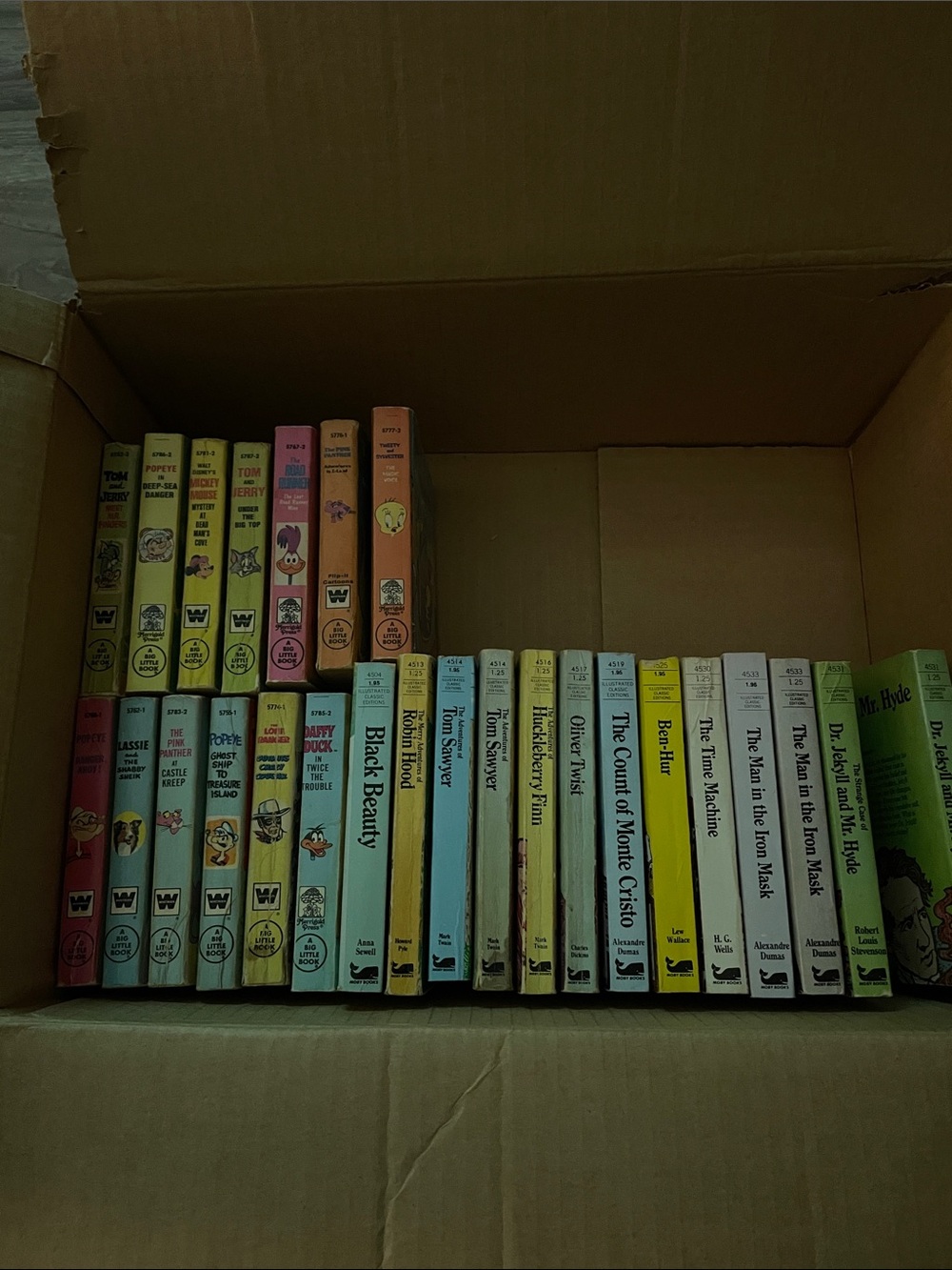 Children's Classic Illustrated Paperback Books